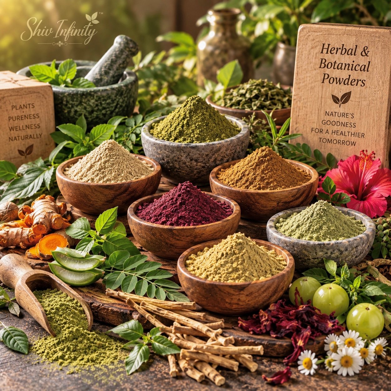 Herbal & Botanical Powders